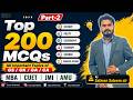 Top 200 MCQs Part 2 | GK | GS | GA | CA | Part-1 | By Salman Sir | Yasir Ali Classes #amu #amumba