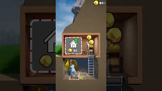 Dangerous Survival Game 😨 | Build, Hunt &amp; Fight to Survive!#shorts