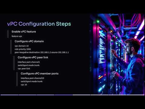 Cisco Nexus VPC Explained: Deep Dive & Failover Scenarios