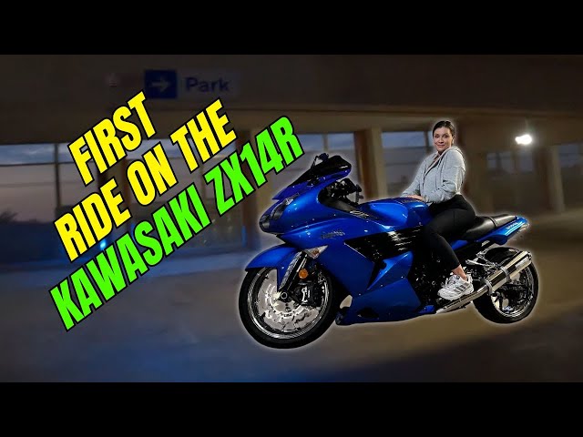 Thrilling First Ride on the Kawasaki ZX14R | Experience the Power! class=