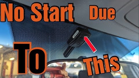 No Start due to a bypass Module.(Remote starters)