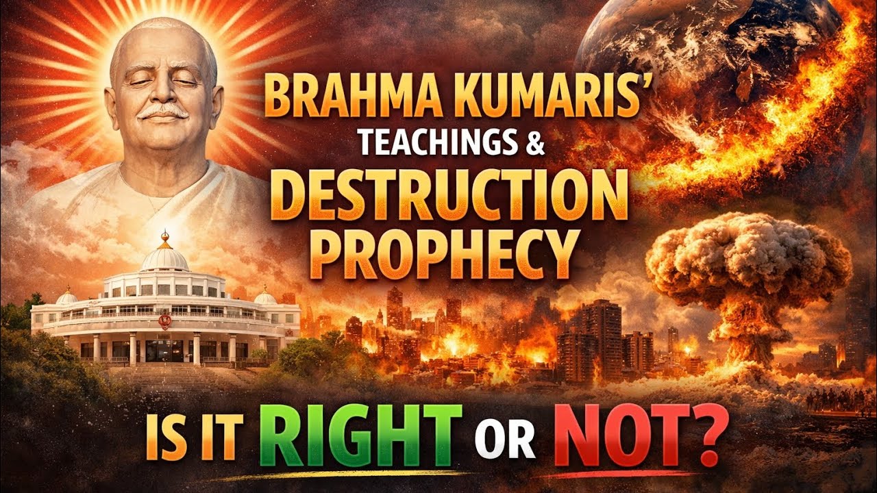 Brahma Kumaris & World Destruction Theory | Is It Right or Not? | Truth Explained💙✨