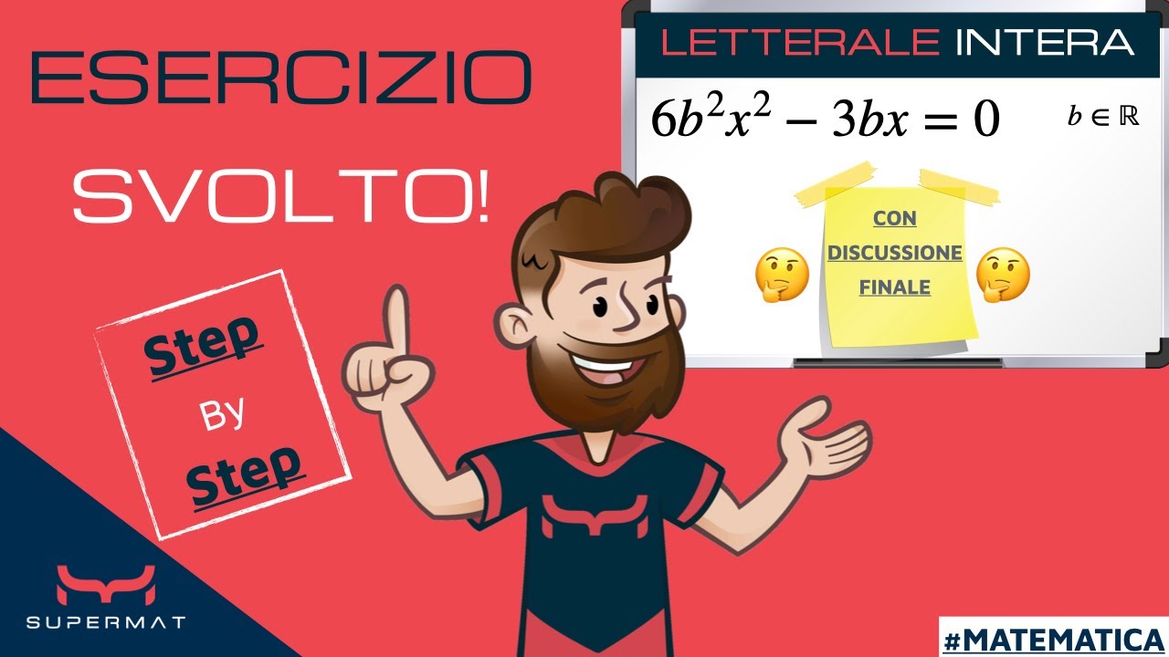 Equazioni di Secondo Grado Letterali - Esercizi