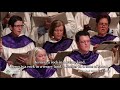 "Jesus is a Rock in a Weary Land," Sanctuary Choir