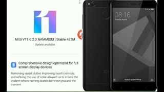 Redmi 4//MiUi 11.0.2.0 new update