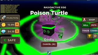 Getting Radioactive Island! 2x Sell/and OP pets!😱| Roblox Blade Throwing Simulator