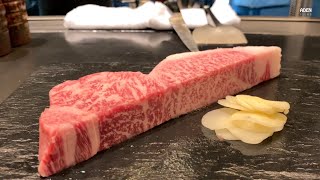 $330 Kobe Beef Dinner  Teppanyaki in Japan