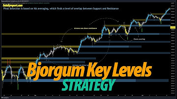 Price Action Trading Strategy with Bjorgum Key Levels Indicator