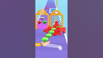 Gem Stack Level 166 // AZ GAMING #shorts