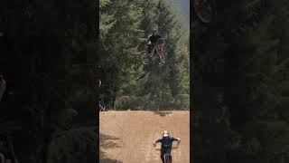 Whip train goes hard🙌🏻🔥 #crankworx #whipoff #bike  🎥 Joel McDowell