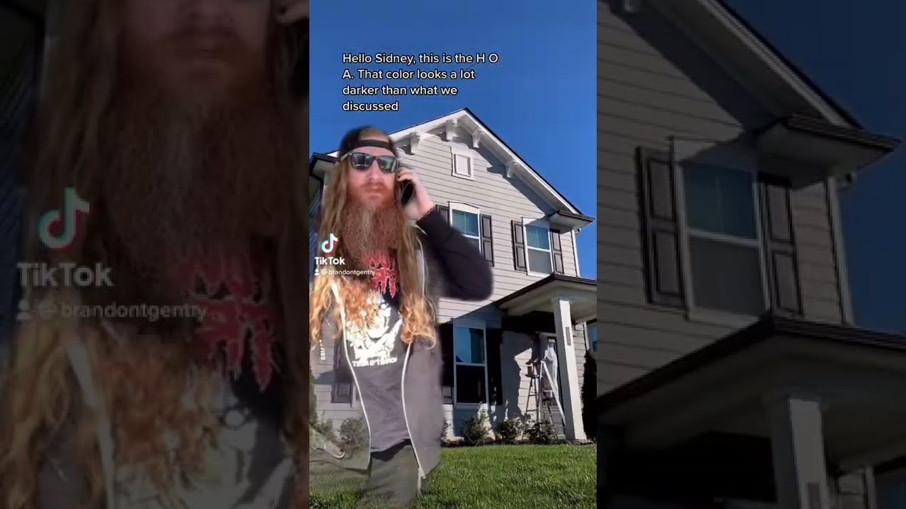 HOA called about our new paint job 🖤 