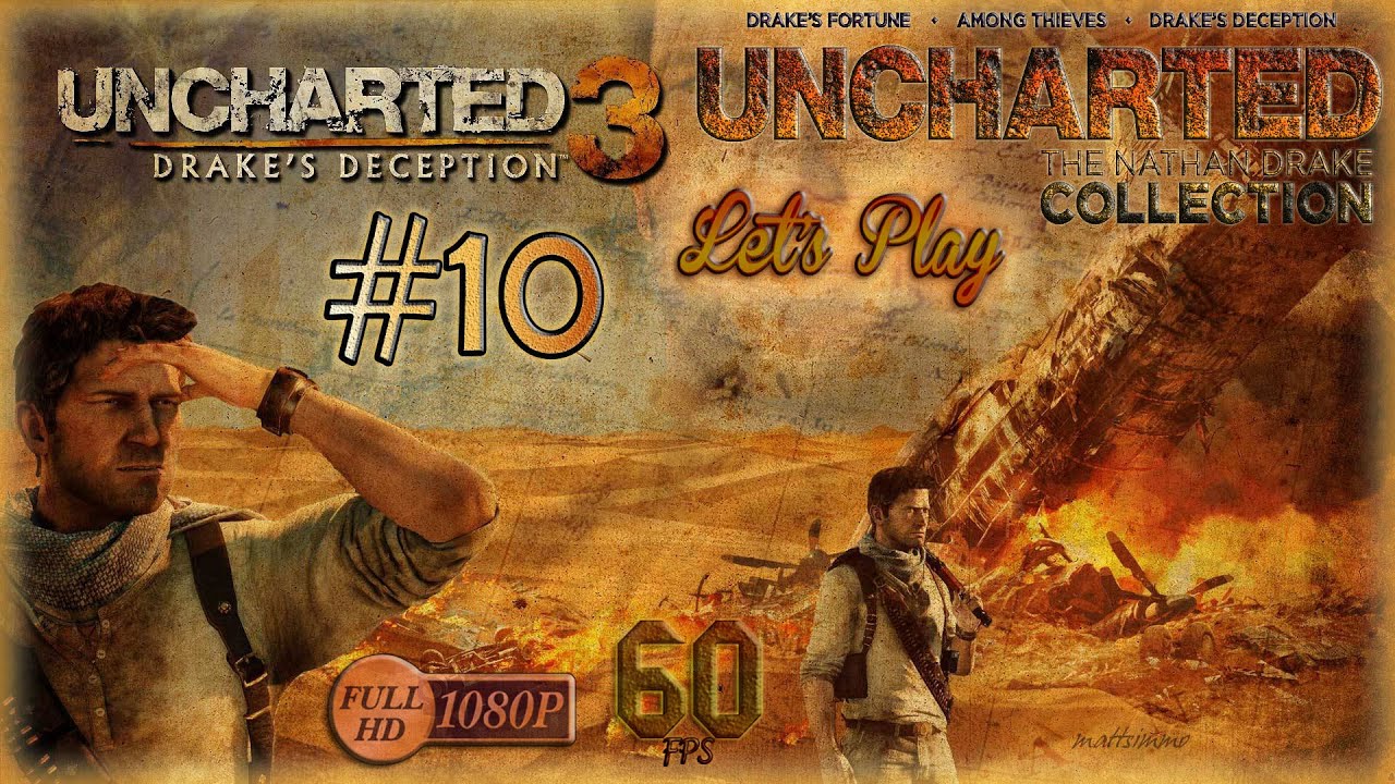 Uncharted 3 #10 Cap. 19 y 20 (PS4/1080p/60fps/EspaÃ±ol)