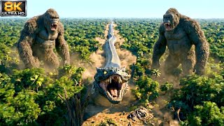 Download Lagu 🔥 Giant Snake vs Giant Gorillas | Epic Jungle Monster Battle in 8K Ultra HD | #vairalvideo MP3