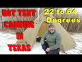 Hot Tent Camping: Testing the New Hot Tent and Wood Burning Tent Stove