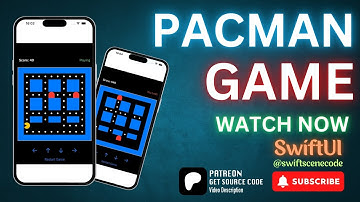 SwiftUI Arcade: Build Your Own Pac-Man Game with Animated Characters and a Stunning Maze!