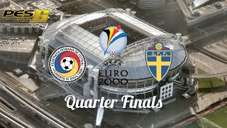 UEFA Euro 2000, Quarter Finals, Romania vs Sweden