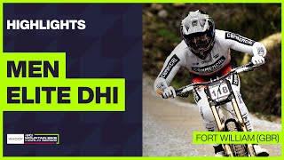 Fort William  Men Elite DHI Highlights | 2024 WHOOP UCI Mountain Bike World Cup