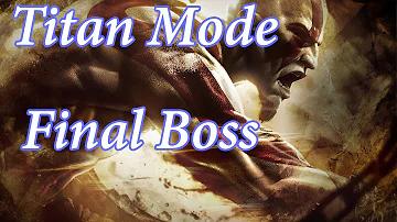 God Of War: Ascension - Final Boss Battle Titan Mode (Very Hard) HD