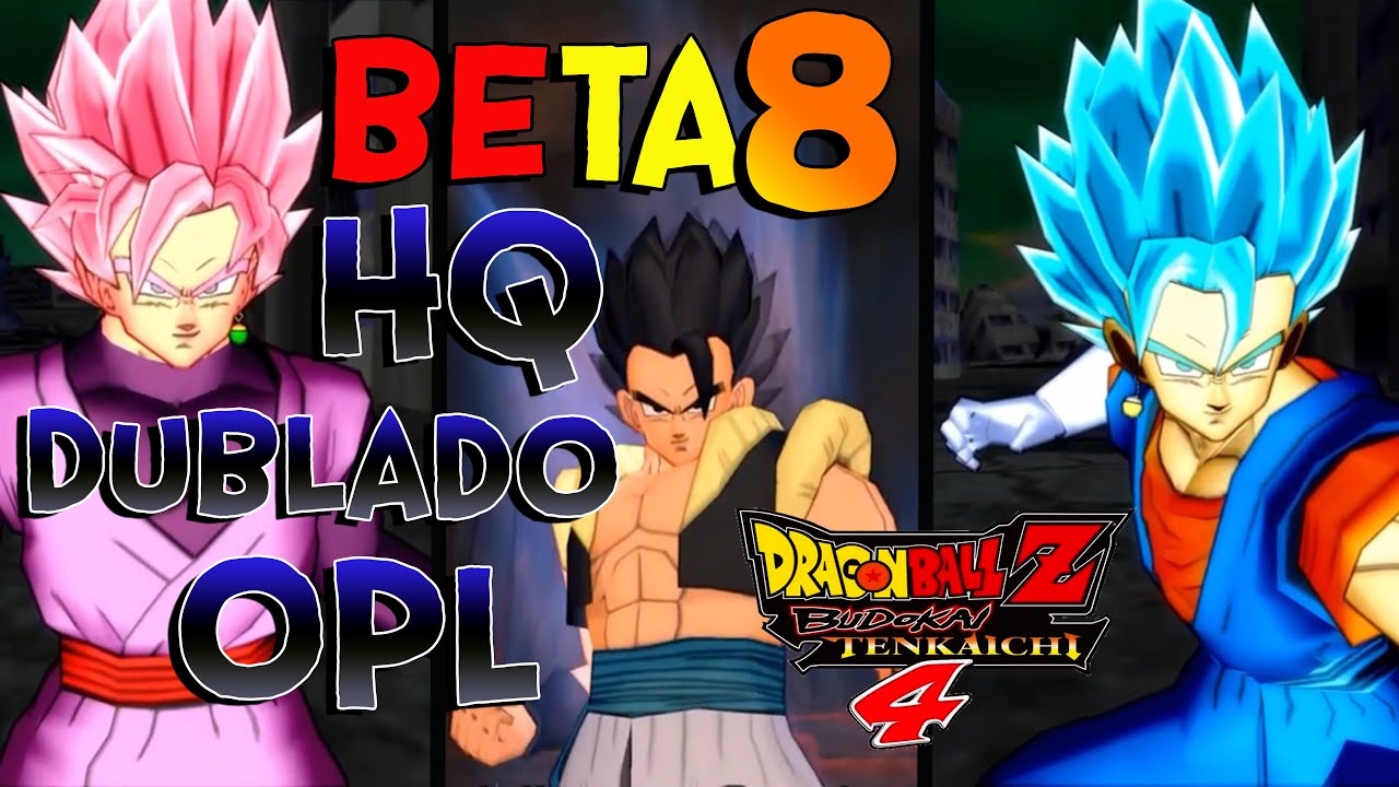 Baixar Dragon Ball Z Budokai Tenkaichi 4 HQ Versão Brasileira - Dublado