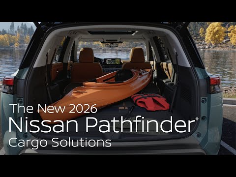 2026 Nissan Pathfinder | Explore Smart Storage and Cargo Space Solutions
