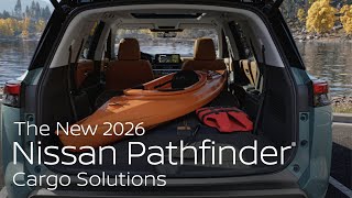 2026 Nissan Pathfinder | Explore Smart Storage and Cargo Space Solutions Nissan Pathfinder Storage Space