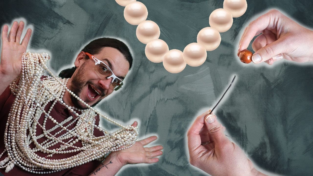 Comment enfiler un collier de perles ? (tuto complet) 