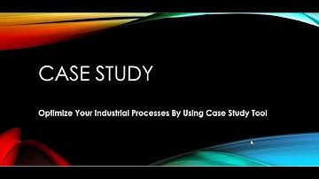 Optimize Your Industrial Processes By Using Case Study (Aspen Hysys)