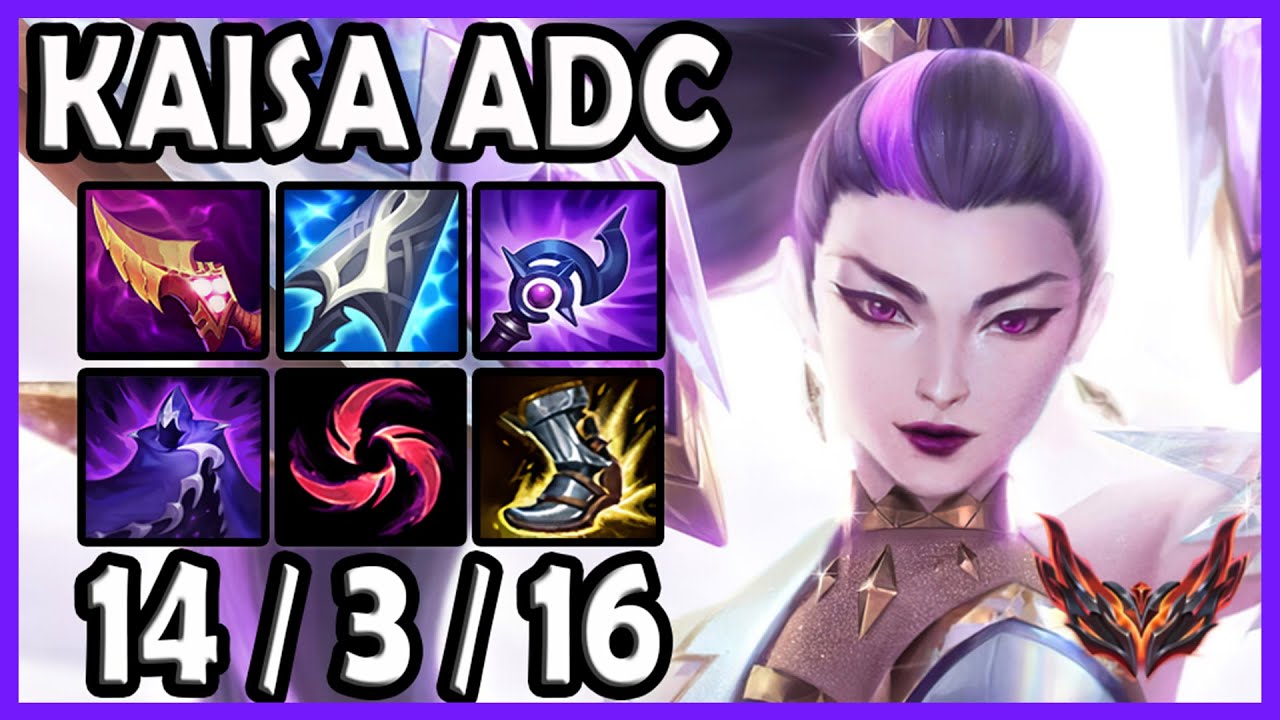 Kaisa vs Jinx ADC - Korea GrandMaster Patch 12.1 ✅