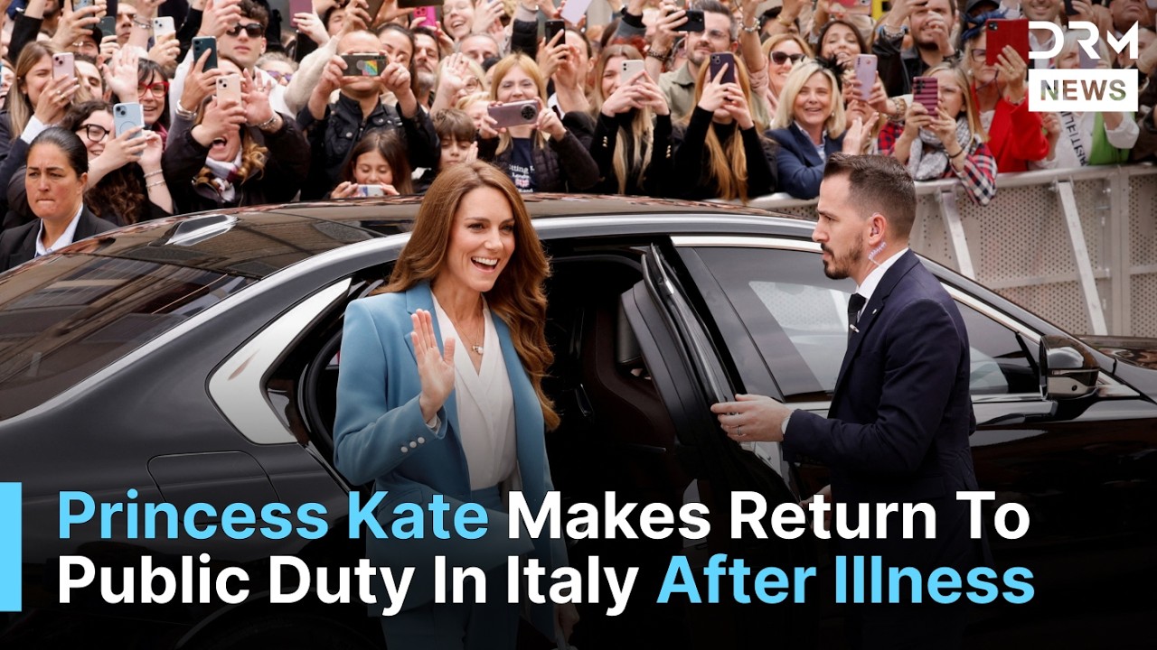 Princess of Wales Greets Crowds in Italy