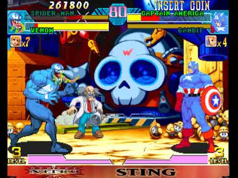 Marvel vs. Capcom: Clash of Super Heroes - 1 Coin Run (Arcade, By Sting)