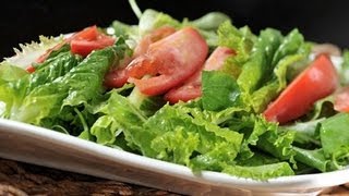 Ensalada de lechugas con aderezo de limón - Salad with Lemon Dressing -  YouTube