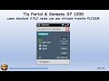 Tia Portal Siemens S7 1200 come simulare il PLC reale con uno virtuale tramite PLCSIM (Video 18)