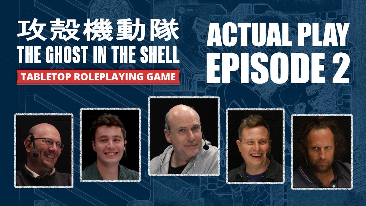 Thumbnail for The Rescue Attempt | Episode 2 - Actual Play | The Ghost in the Shell Tabletop RPG | Mantic Games