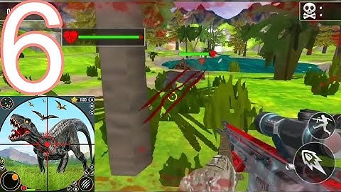 Wild Dinosaur Hunting Gun Game - Gameplay Walkthrough Part 6 (iOS, Android)