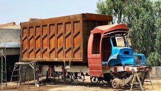 Amazing Manufacturing process of Hydraulic Dump Truck Body | Dump Truck Body Making in workshop
