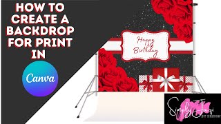 Creating an Event Backdrop in Canva
