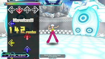 [Project OutFox / DDR XX] Electric Dance System Music + Emi DDR A unused outfit showcase