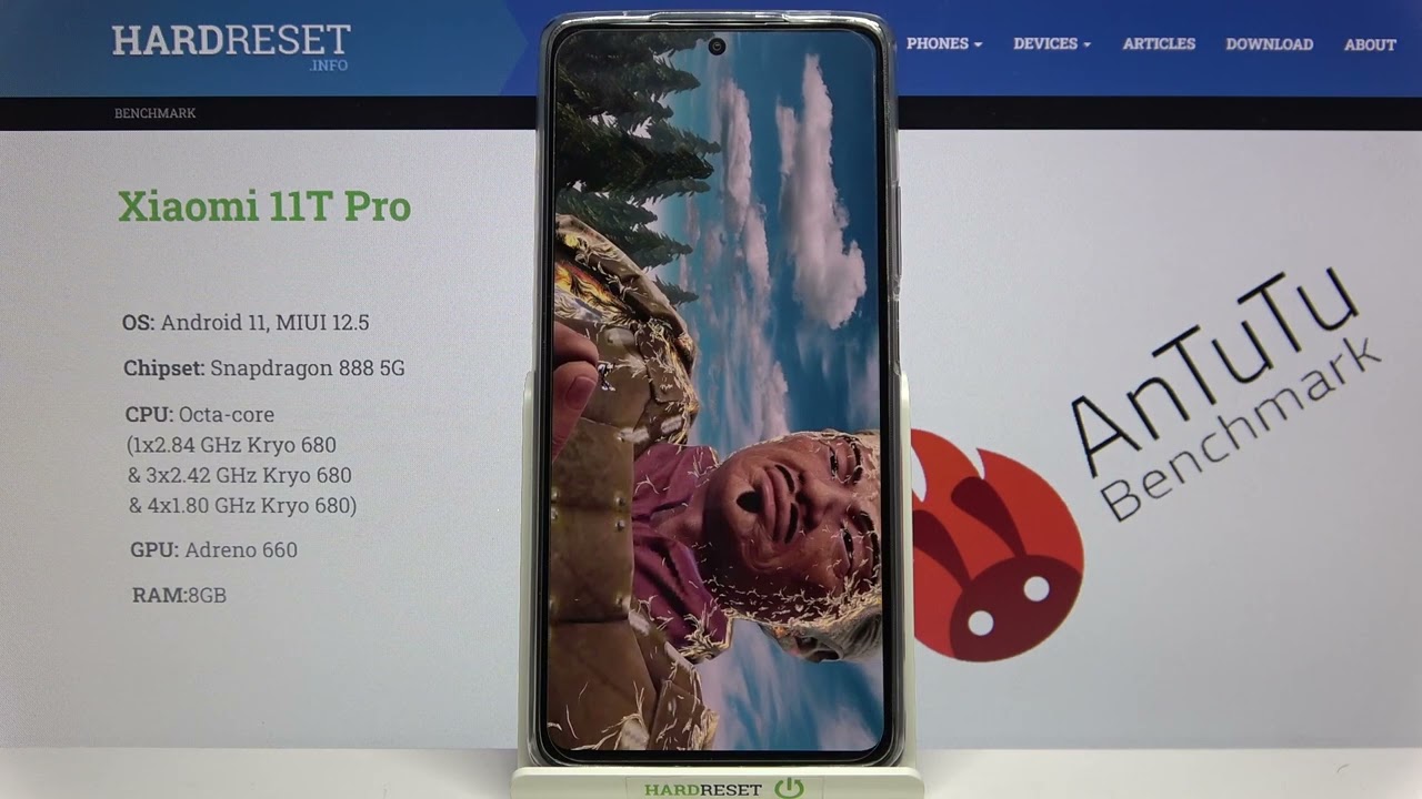 AnTuTu Benchmark Results on Xiaomi 11T Pro – Performance Test