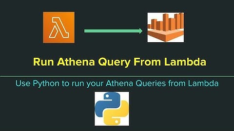 AWS Lambda | How to run  Athena query from Lambda | AWS Athena