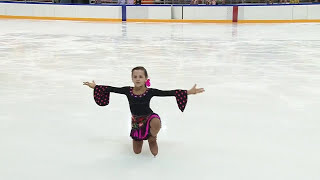 Speech at the figure skating competition in the category of young figure skater