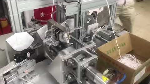 FFP2 mask making machine ear loop welding machine