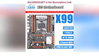 Z490 Aorus Master Jingsha X99 Motherboard Lga 2011-V3 Cpu 8Ddr3 Dimm 8 Sata3.0 Up To 256Gb Nvme
