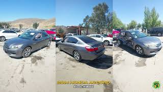 Stock: H14666 - 2014 HONDA ACCORD