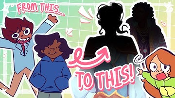 redesigning some of my old OC