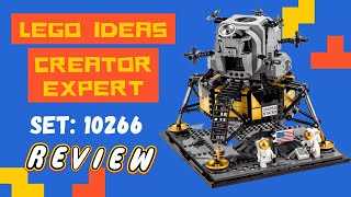 LEGO NASA Apollo 11 Lunar Lander 10266 Building Review
