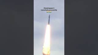 Successfully ISRO Launched️ Chandryan 3 #shorts #chandryan3