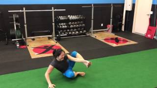 Fall Matrix with Hand on Foot