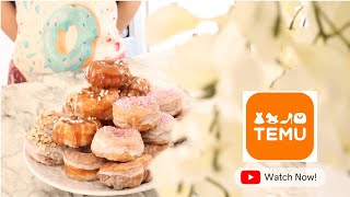 Delicious Donut/Mongolian Beef/Smoothie/Chicken Salad Recipes w/ Temu Kitchen Supplies & Review etc. screenshot 5