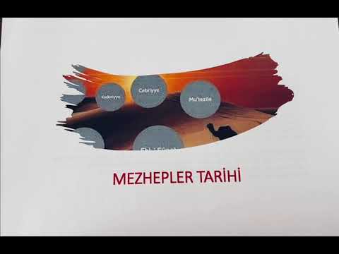 Mezhepler Tarihi-1 📿 (5 videoda halledin❗️) dikab - dhbt - mbsts