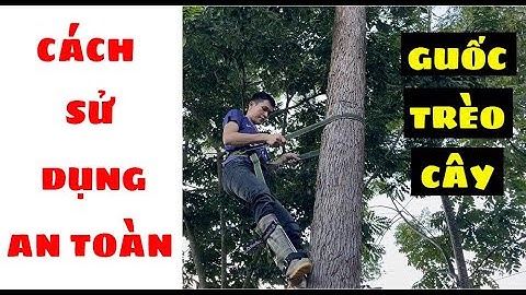 CÁCH SỬ DỤNG GUỐC TRÈO CÂY 2 ĐINH MẪU CAO CẤP 2022- DỤNG CỤ TRÈO CÂY ĐA NĂNG AN TOÀN| LH: 0989925892